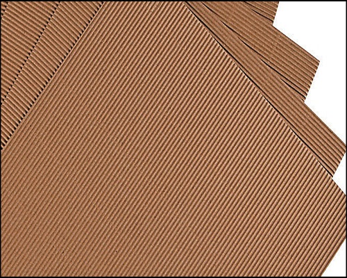 Brown Corrugated Sheet