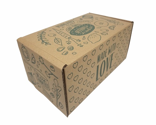 Eco Friendly Rectangular Printed Corrugated Box